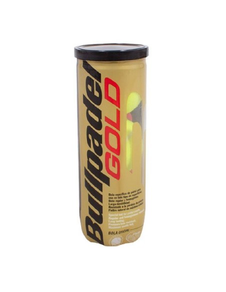 Bote Bolas Bullpadel Gold | Ofertas de pádel
